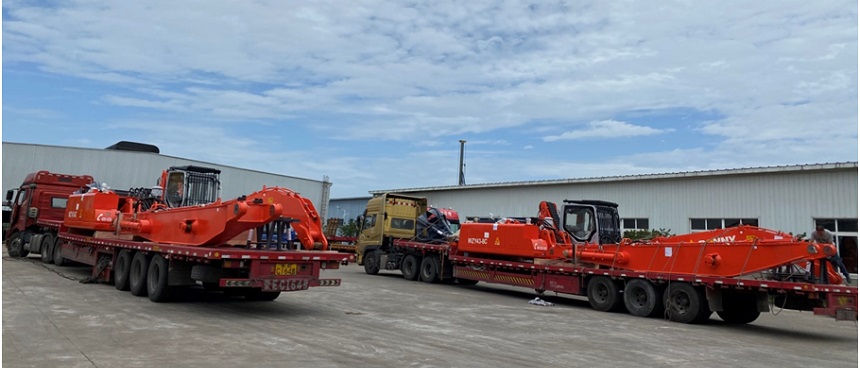 抓鋼機發(fā)貨